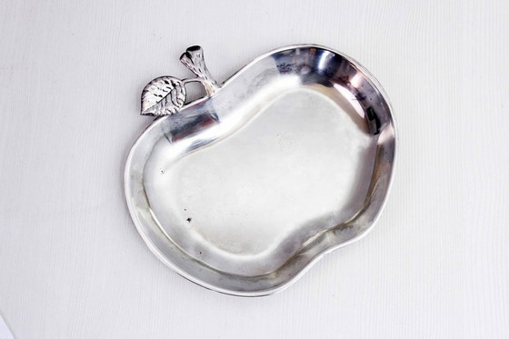 Image 1 of Cup or "apple" pocket in silver metal 1960