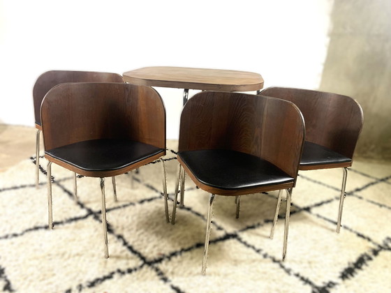 Image 1 of Table And Chairs Set By Sandra Kragnert For Ikea, 1970'S