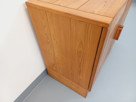 Image 1 of Charlotte Perriand Les Arcs Vintage Pine 60's 70's Style Storage Cabinet