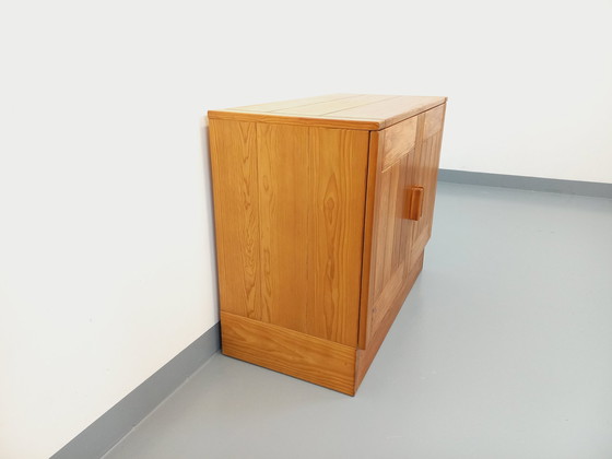 Image 1 of Charlotte Perriand Les Arcs Vintage Pine 60's 70's Style Storage Cabinet