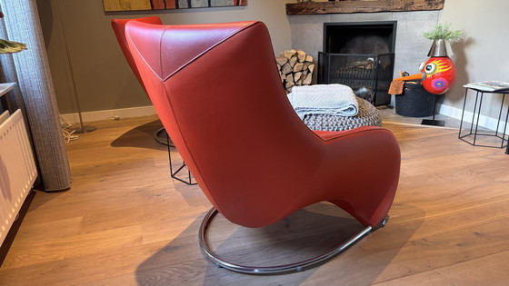 Image 1 of 2x Leolux Darius Armchairs