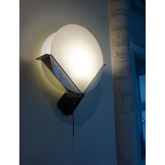 Image 1 of Vintage Lotus Sconce by Michel Krechting for Profilight 1982s