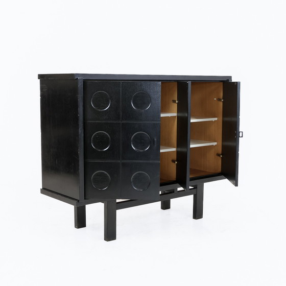 Image 1 of 1970s Brutalist (bar) cabinet