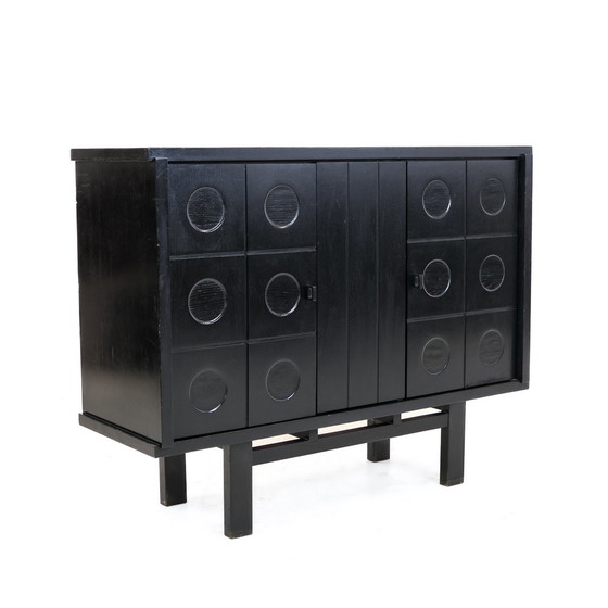 Image 1 of 1970s Brutalist (bar) cabinet