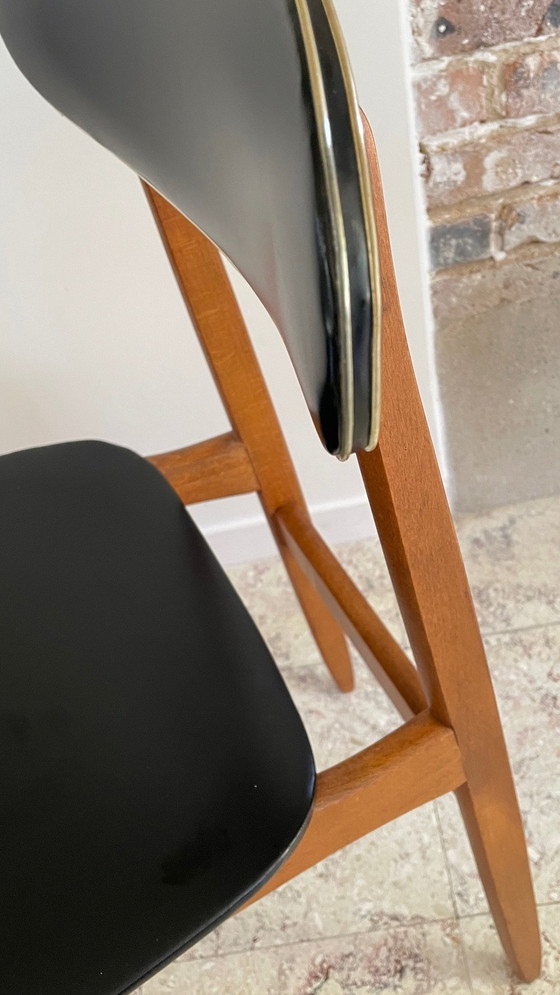 Image 1 of Pair De Chaises Scandinaves Chic Vintage