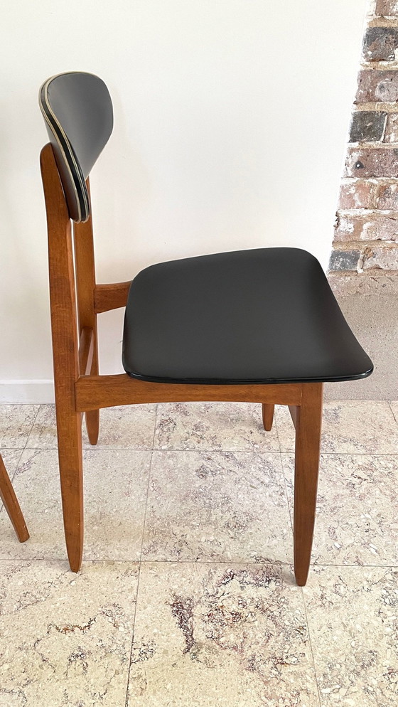 Image 1 of Pair De Chaises Scandinaves Chic Vintage