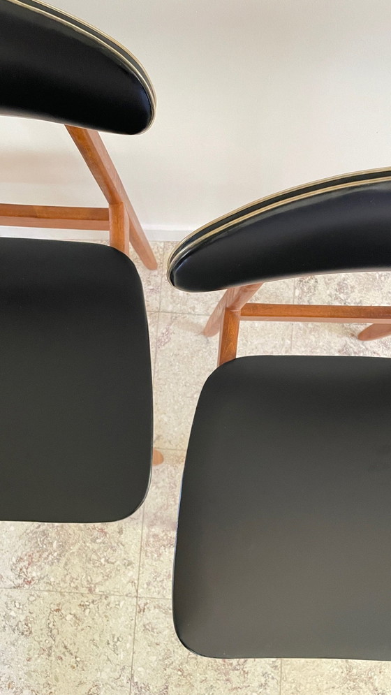 Image 1 of Pair De Chaises Scandinaves Chic Vintage