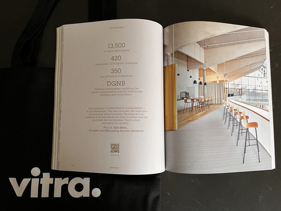 Image 1 of Vitra Set With Catalog, Tote Bag And Button