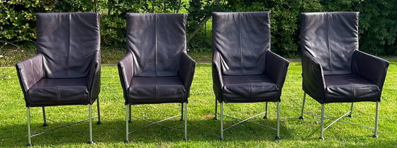 Image 1 of 4x Montis Chaplin dining chairs