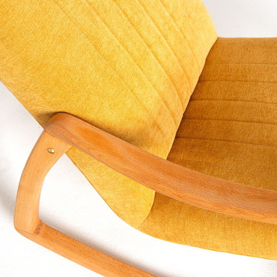 Image 1 of 1X Czech Rocking Chair By Ton 1960S