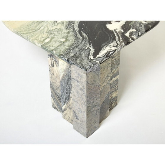 Image 1 of Vintage Sicilian marble eye coffee table, France 1970s