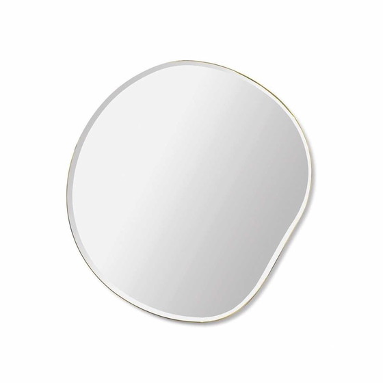 Image 1 of Ferm Living Pond Xl Organic Uneven Mirror (2 Pieces)