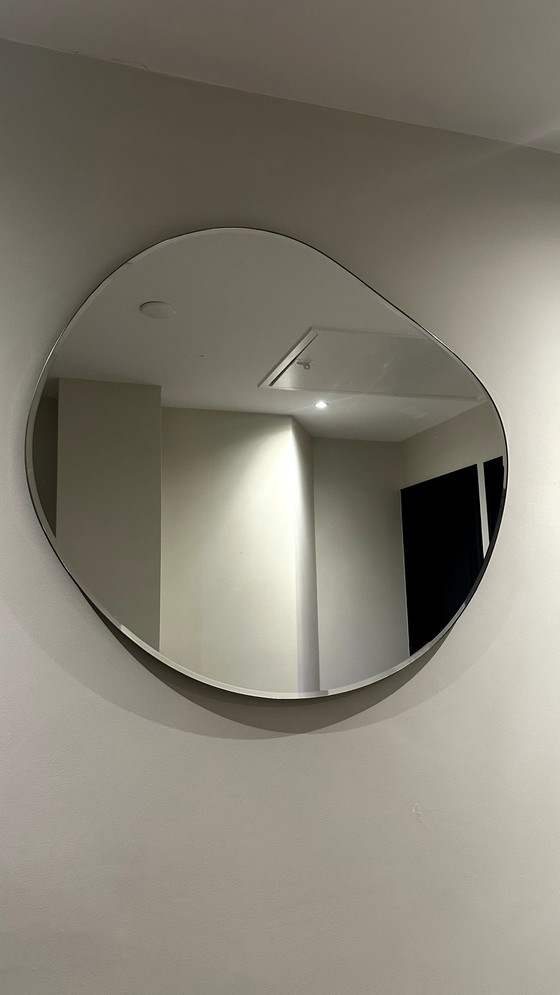 Image 1 of Ferm Living Pond Xl Organic Uneven Mirror (2 Pieces)