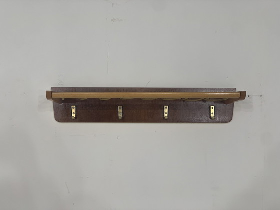 Mid Century portemanteau porte-vestes porte-vestes couloir vintage – Portemanteaux, Wood (photo 3 of 5)