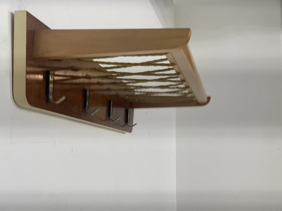 Mid Century portemanteau porte-vestes porte-vestes couloir vintage – Portemanteaux, Wood (photo 2 of 5)