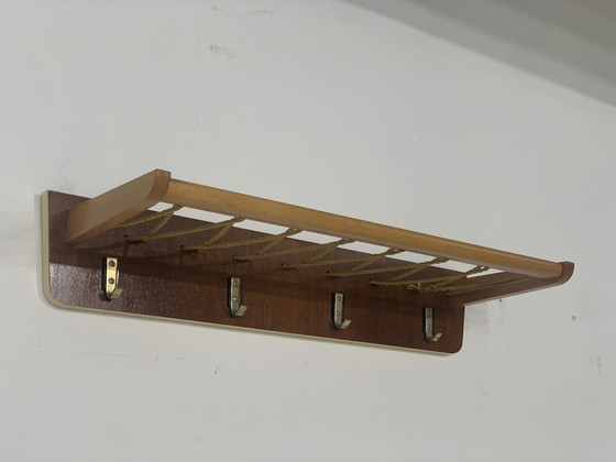 Mid Century portemanteau porte-vestes porte-vestes couloir vintage – Portemanteaux, Wood
