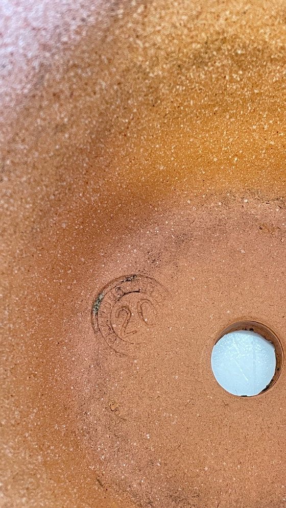 Image 1 of Vaso e piattino in ceramica Clarous, Francia