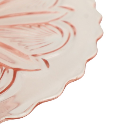 Image 1 of Art Deco Pink Cake Bowl