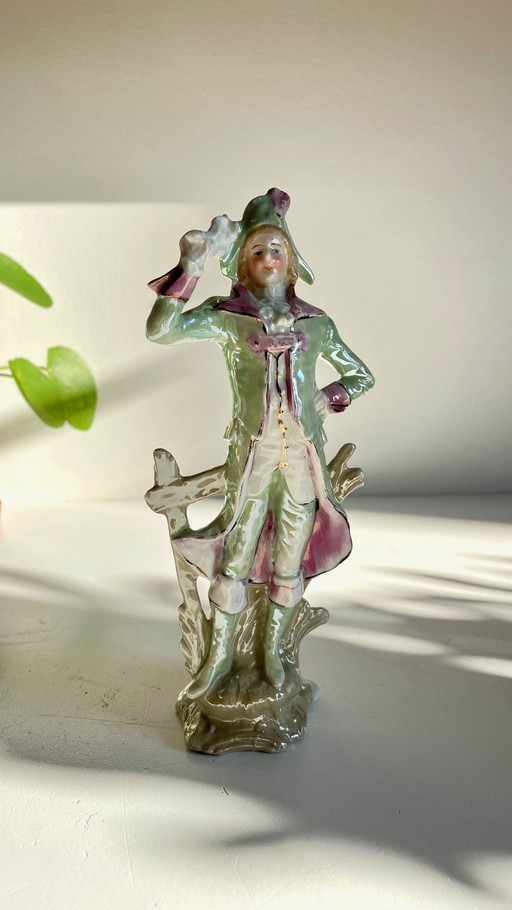 Vintage Porcelain Revolutionary Statuette