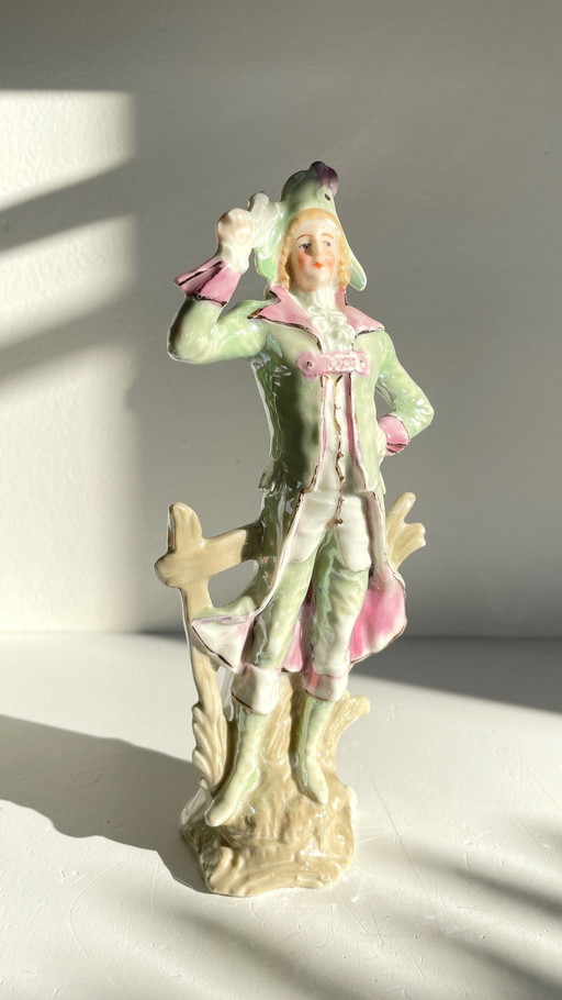Vintage Porcelain Revolutionary Statuette