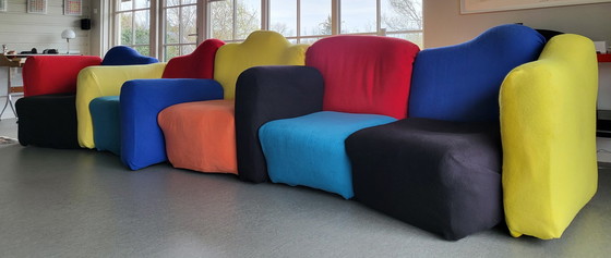 Image 1 of 2x Cassina Canareggio sofa by Gaetano Pesce