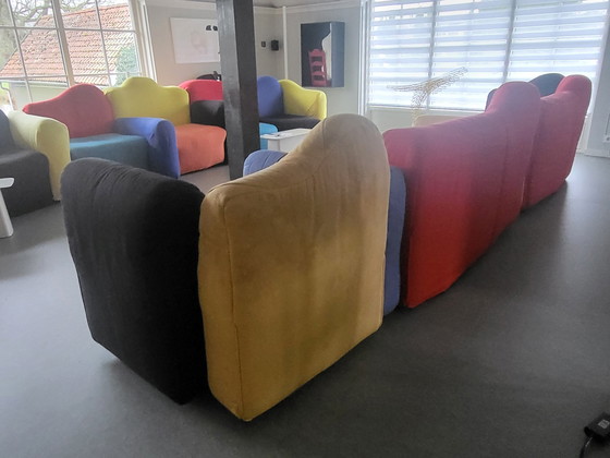 Image 1 of 2x Cassina Canareggio sofa by Gaetano Pesce