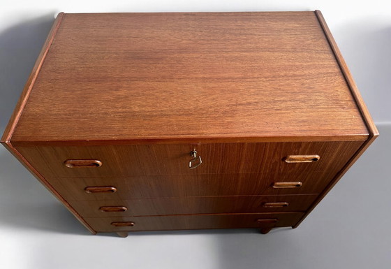 Image 1 of Danish chest of drawers, teak