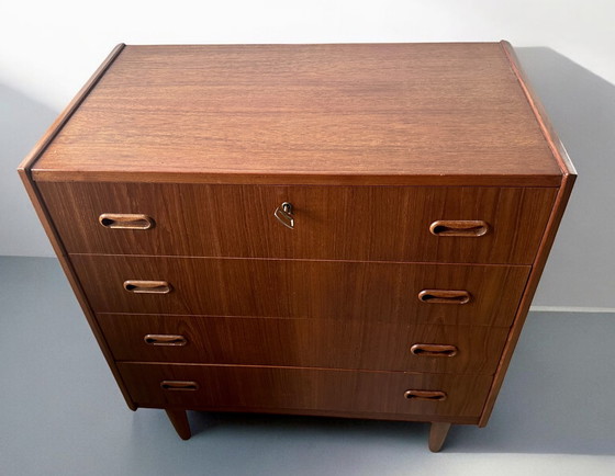 Image 1 of Danish chest of drawers, teak