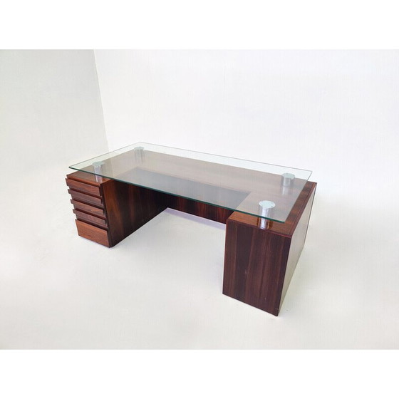 Image 1 of Mid-century Italian desk with drawers by Boccato Gigante Zambusi, Italy 1960s