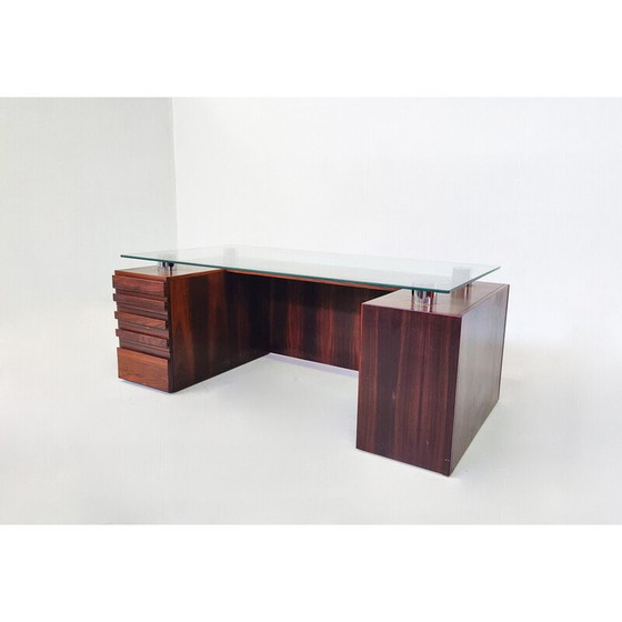 Image 1 of Mid-century Italian desk with drawers by Boccato Gigante Zambusi, Italy 1960s