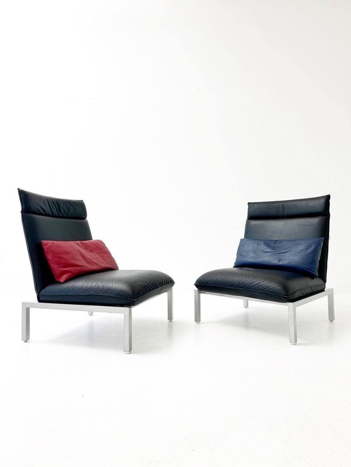 Set of 2 Roro armchairs from Brühl