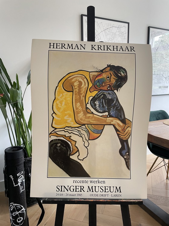 Image 1 of Herman Krikhaar (1930-2010), Hommage À Egon Schiele,1985