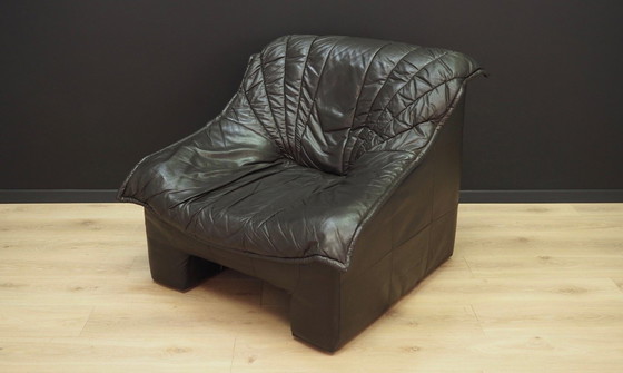 Image 1 of Leather Armchair, German Design, 1960S, Manufacturer: Viva