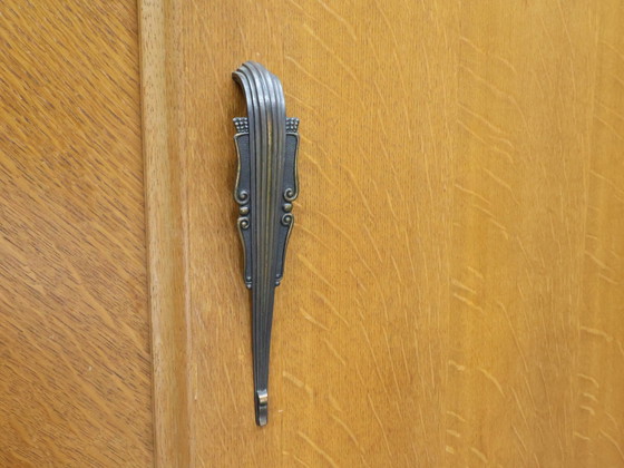 Image 1 of Vintage closet 3 door oak