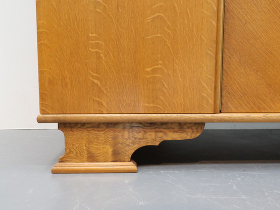 Image 1 of Vintage closet 3 door oak