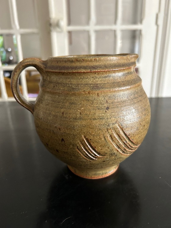 Image 1 of Brocca in gres firmata Jg