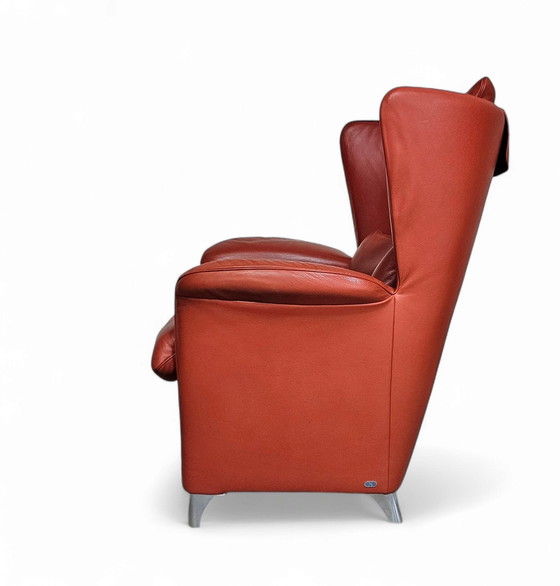 Image 1 of Sillón DS-23 de Franz Josef Schulte para De Sede, 1990 con otomana