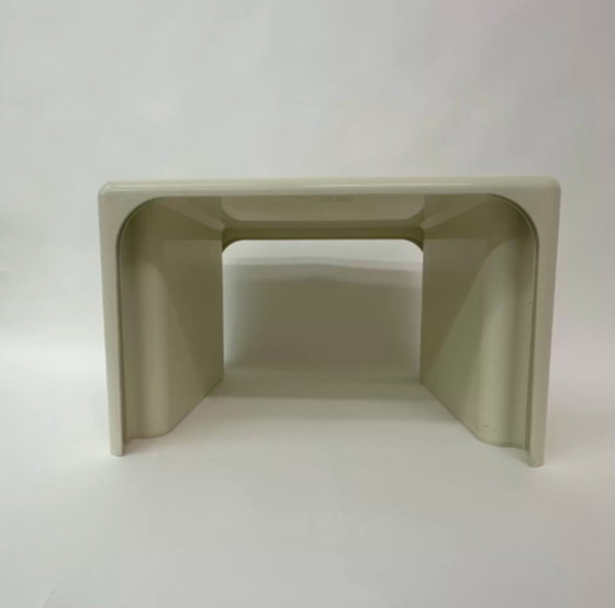 Image 1 of Table d'appoint moderne italienne en plastique attribuée à Giotto Stoppino pour Elco Scorze, années 1970