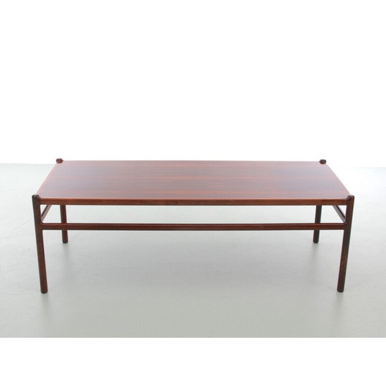 Image 1 of Vintage Scandinavian coffee table in rio rosewood by Henning Korch for Cf Christiansen Silkeborg