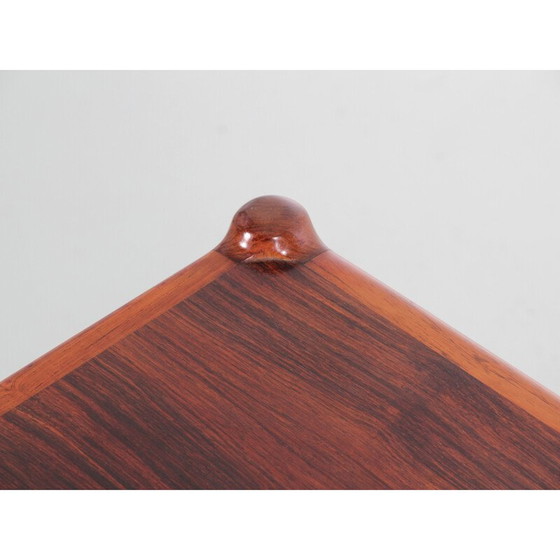 Image 1 of Vintage Scandinavian coffee table in rio rosewood by Henning Korch for Cf Christiansen Silkeborg