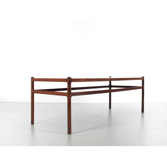 Image 1 of Vintage Scandinavian coffee table in rio rosewood by Henning Korch for Cf Christiansen Silkeborg