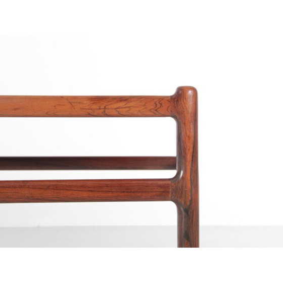 Image 1 of Vintage Scandinavian coffee table in rio rosewood by Henning Korch for Cf Christiansen Silkeborg