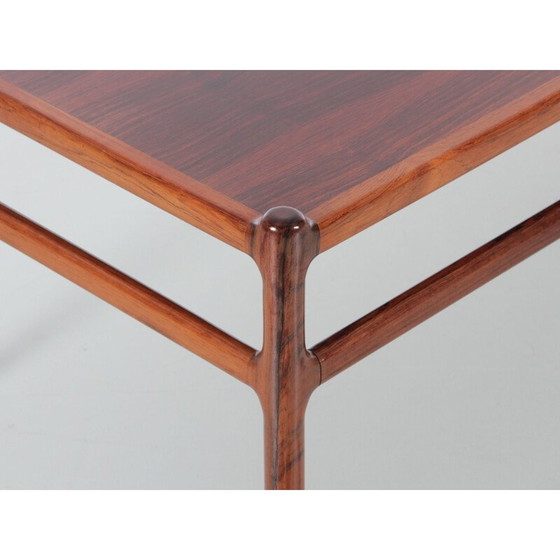 Image 1 of Vintage Scandinavian coffee table in rio rosewood by Henning Korch for Cf Christiansen Silkeborg