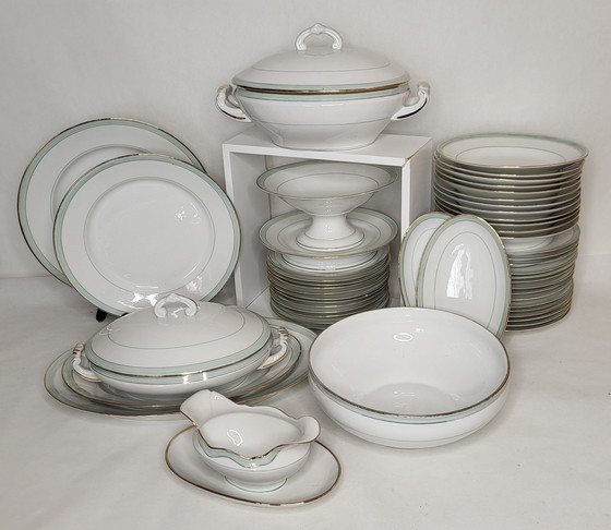 Image 1 of 50 Piece Porcelain Dinner Service