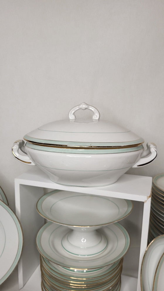 Image 1 of 50 Piece Porcelain Dinner Service