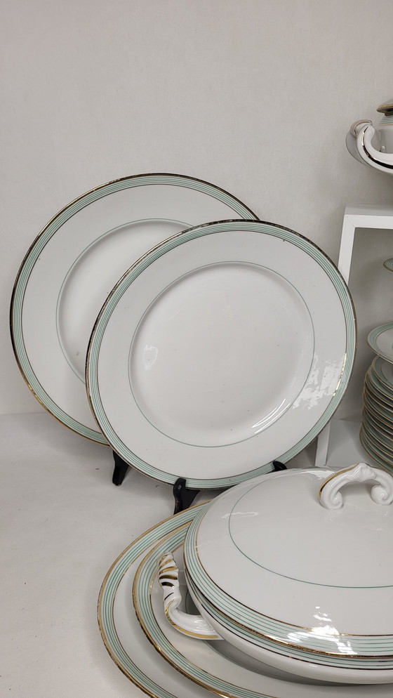 Image 1 of 50 Piece Porcelain Dinner Service