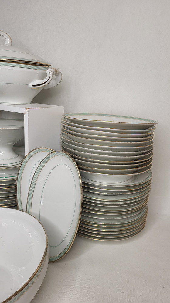 Image 1 of 50 Piece Porcelain Dinner Service