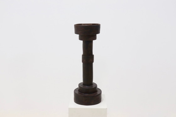 Image 1 of Vintage Brutalist Studio Pottery Object 1960s