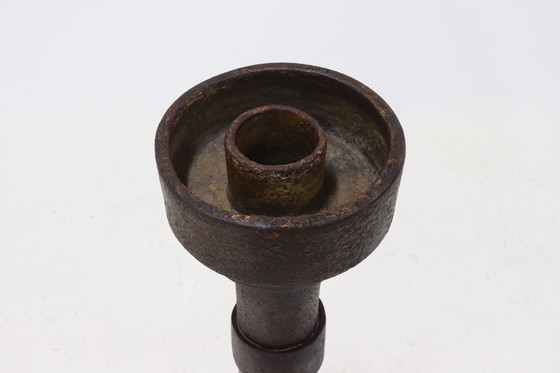 Image 1 of Vintage Brutalist Studio Pottery Object 1960s