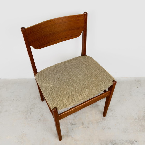 Image 1 of 2x Beautiful Danish teak chairs, Mid - Century